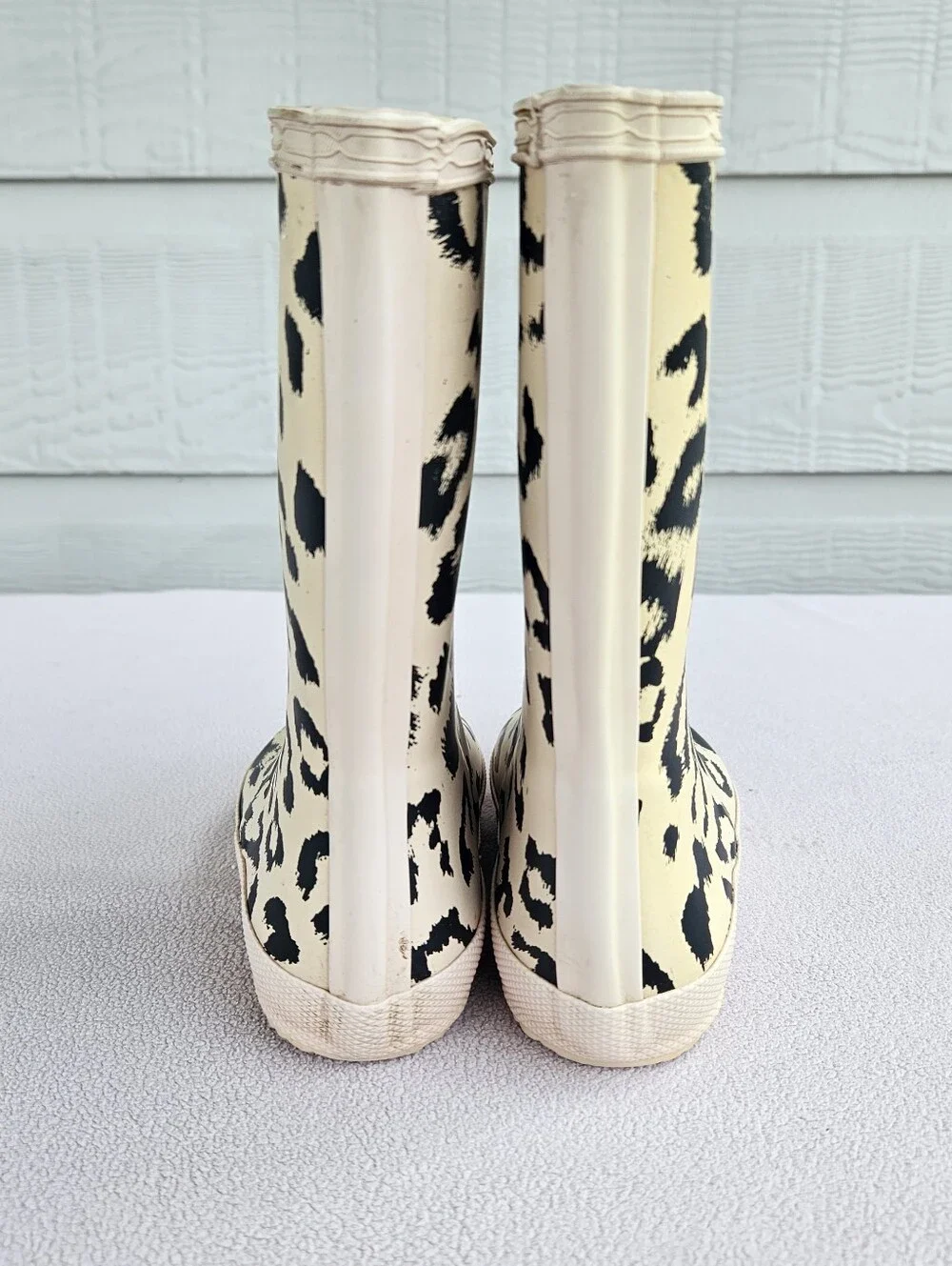Hunter Kids First Classic Hybrid Print Rainboot Cheetah Leopard US 11 UK 10